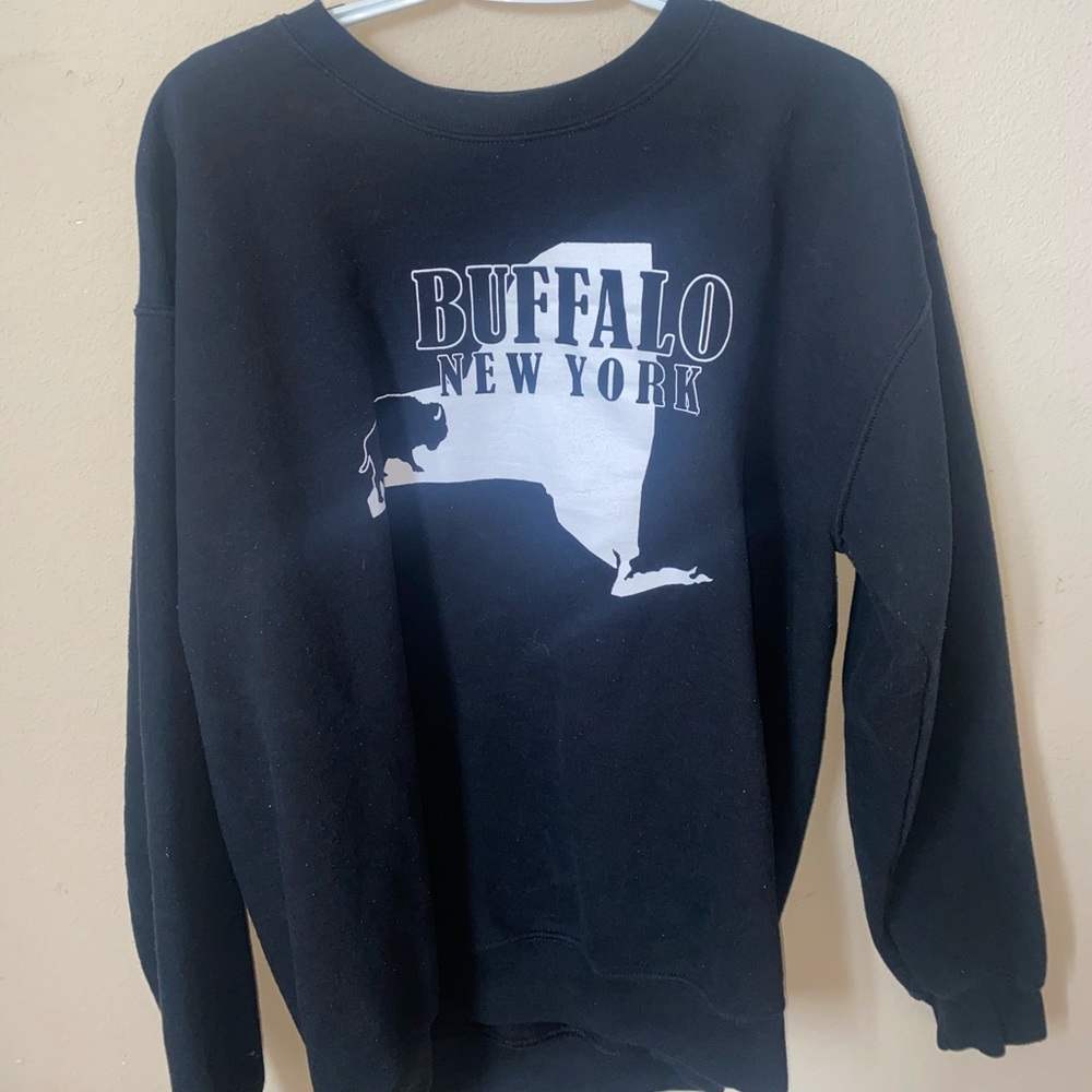 Buffalo New York Crew neck, trendy.